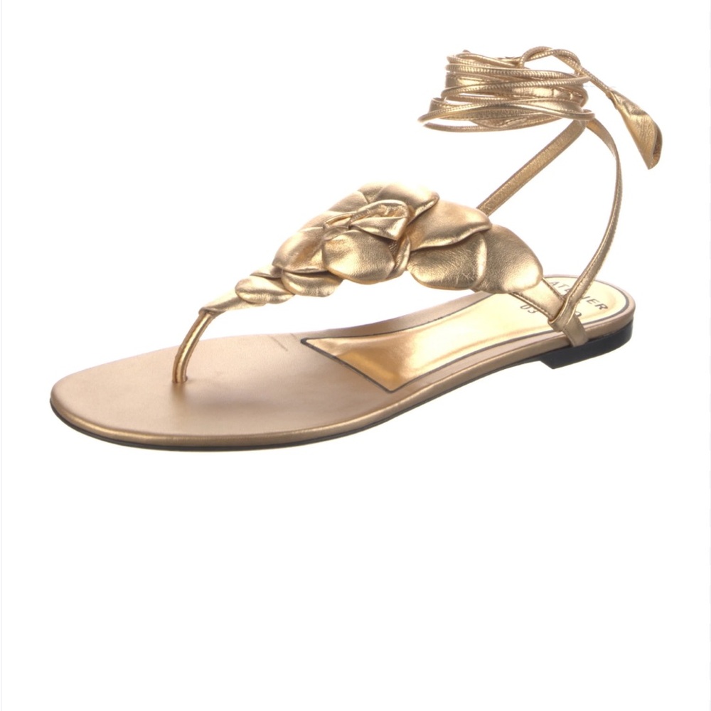 Valentino Garavani Atelier Leather Gladiator Sandals